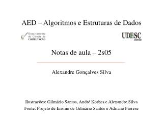 AED – Algoritmos e Estruturas de Dados
