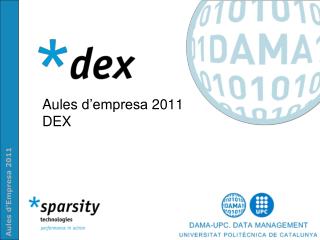 Aules d’empresa 2011 DEX