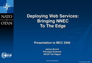 Deploying Web Services: Bringing NNEC To The Edge