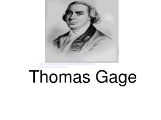 Thomas Gage 