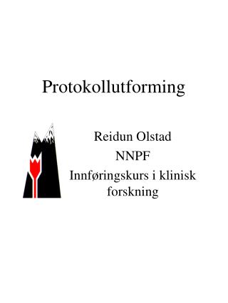 Protokollutforming