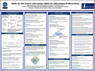 Skills for the Future: Informatics Skills for Information Professionals