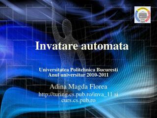 Invatare automata