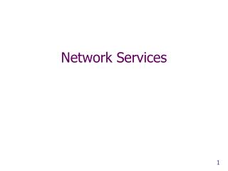 Network Services