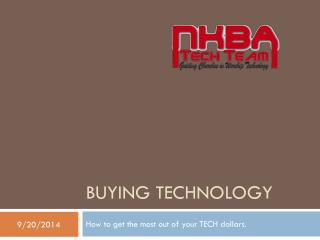 Buying technology