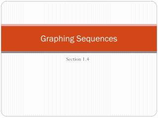 Graphing Sequences