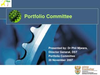 Portfolio Committee