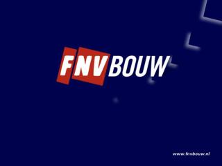 Werkconferentie FNV Bouw