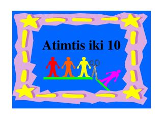 Atimtis iki 10