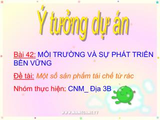 Ý tưởng dự án