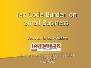 Tax Code Burden on Small Business