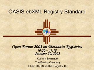 OASIS ebXML Registry Standard
