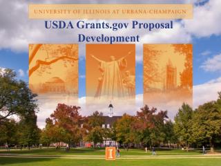 USDA Grants Proposal Development