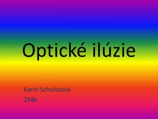 Optické ilúzie