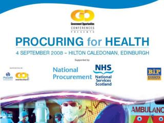 NHS Strategic Sourcing