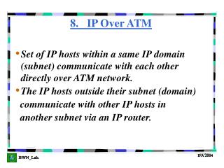 8. IP Over ATM