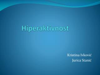 Hiperaktivnost