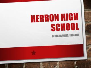 Herron High School