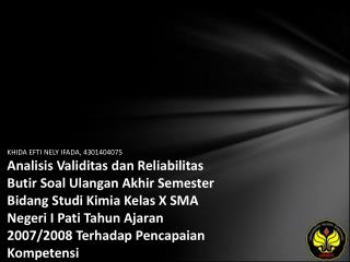 Identitas Mahasiswa