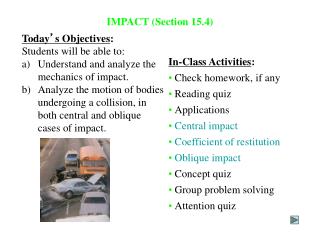 IMPACT (Section 15.4)
