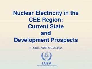 Nuclear Electricity in the CEE Region: Current State and Development Prospects