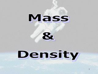 Mass & Density