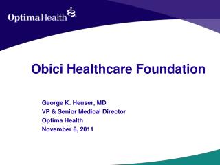 Obici Healthcare Foundation