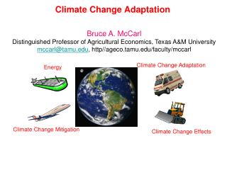 Climate Change Adaptation