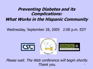 Preventing Diabetes and its Complications: What Works in the Hispanic Community