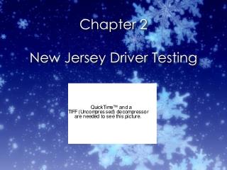 Chapter 2 New Jersey Driver Testing