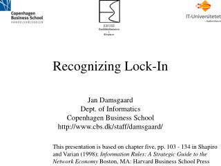 Recognizing Lock-In