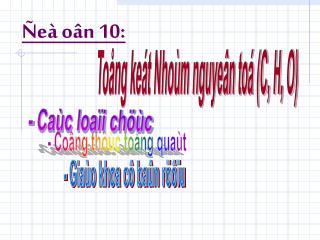 Ñeà oân 10: