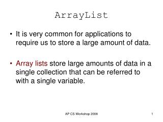 ArrayList