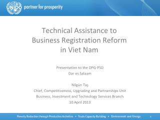 Technical Assistance to Business Registration Reform in Viet Nam