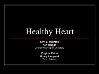 Healthy Heart