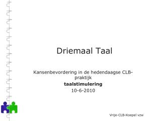 Driemaal Taal