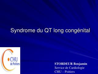 Syndrome du QT long congénital