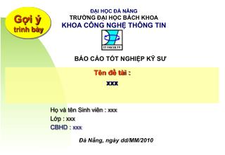 BÁO CÁO TỐT NGHIỆP KỸ SƯ