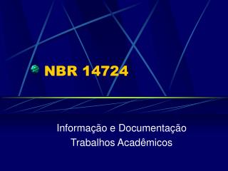 NBR 14724