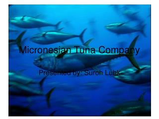Micronesian Tuna Company