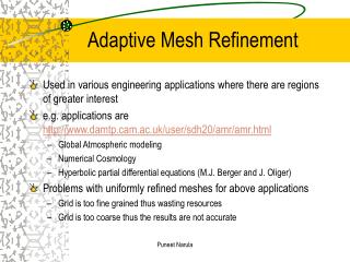 Adaptive Mesh Refinement