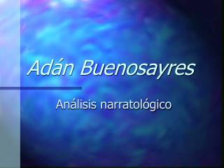 Adán Buenosayres