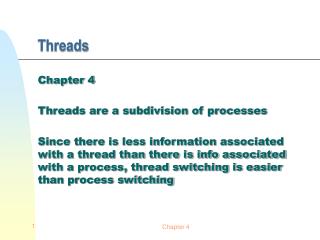 Threads