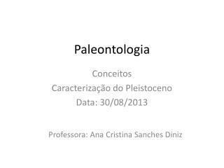 Paleontologia