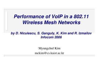 Myungchul Kim mckim@cs.kaist.ac.kr