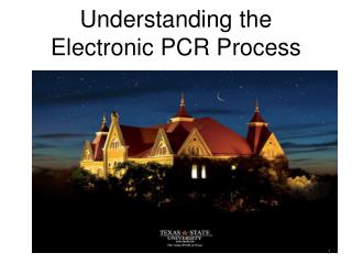 Understanding the Electronic PCR Process