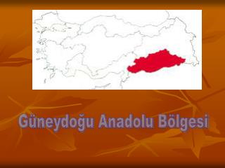 Güneydoğu Anadolu Bölgesi