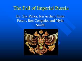 The Fall of Imperial Russia