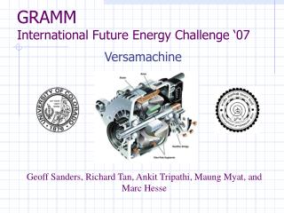 GRAMM International Future Energy Challenge ‘07