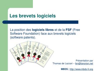 Les brevets logiciels